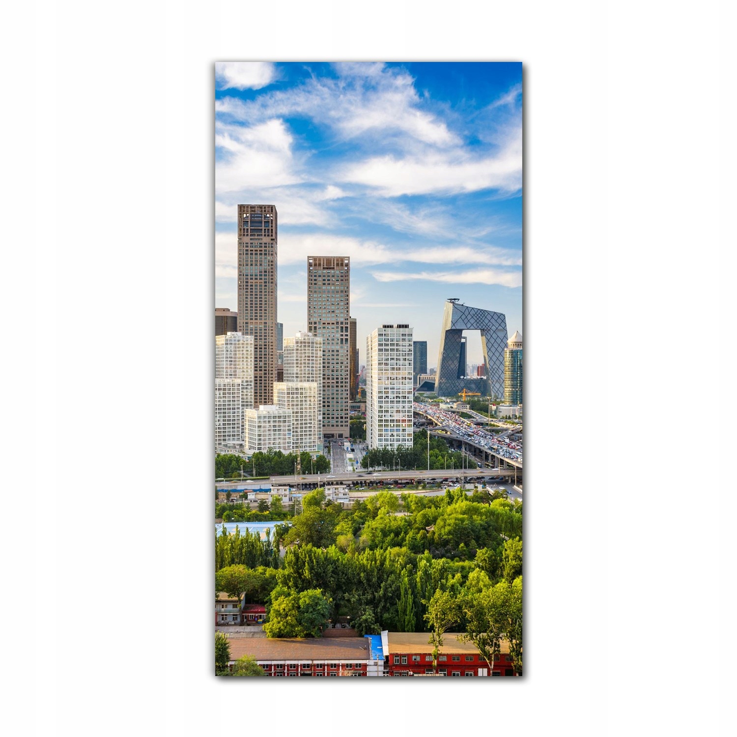 

Obraz szklany nowoczesny 70x140 Pekin Chiny miasto