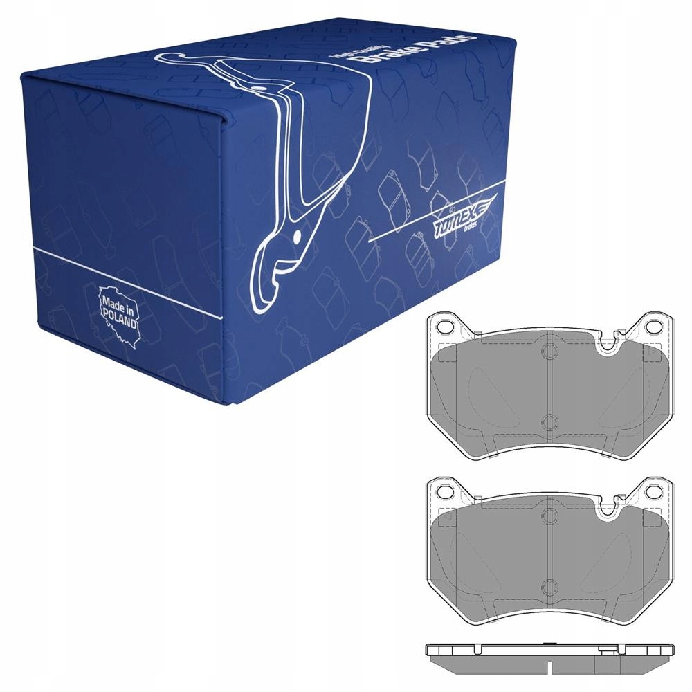 Brzdové Destičky Tomex Brakes Tx 19-43 přední náprava