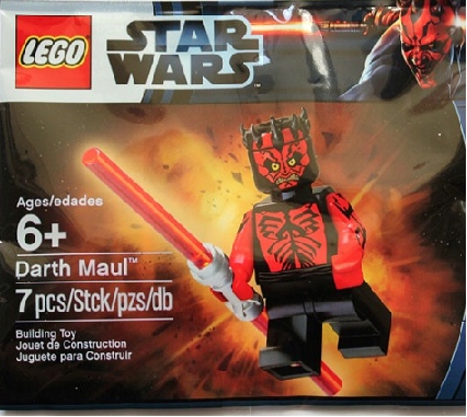 LEGO STAR WARS: Darth Maul+Stormtrooper+C-3PO+TC-4 Marka LEGO
