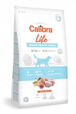 Levně Calibra Dog Life Junior Medium Breed Chicken 12kg