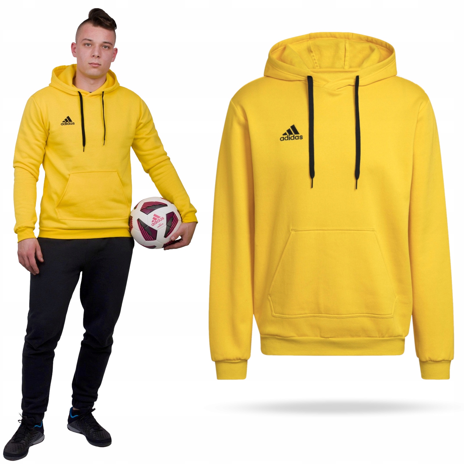 

Bluza Męska Adidas Bawełniana Wkładana Kaptur M