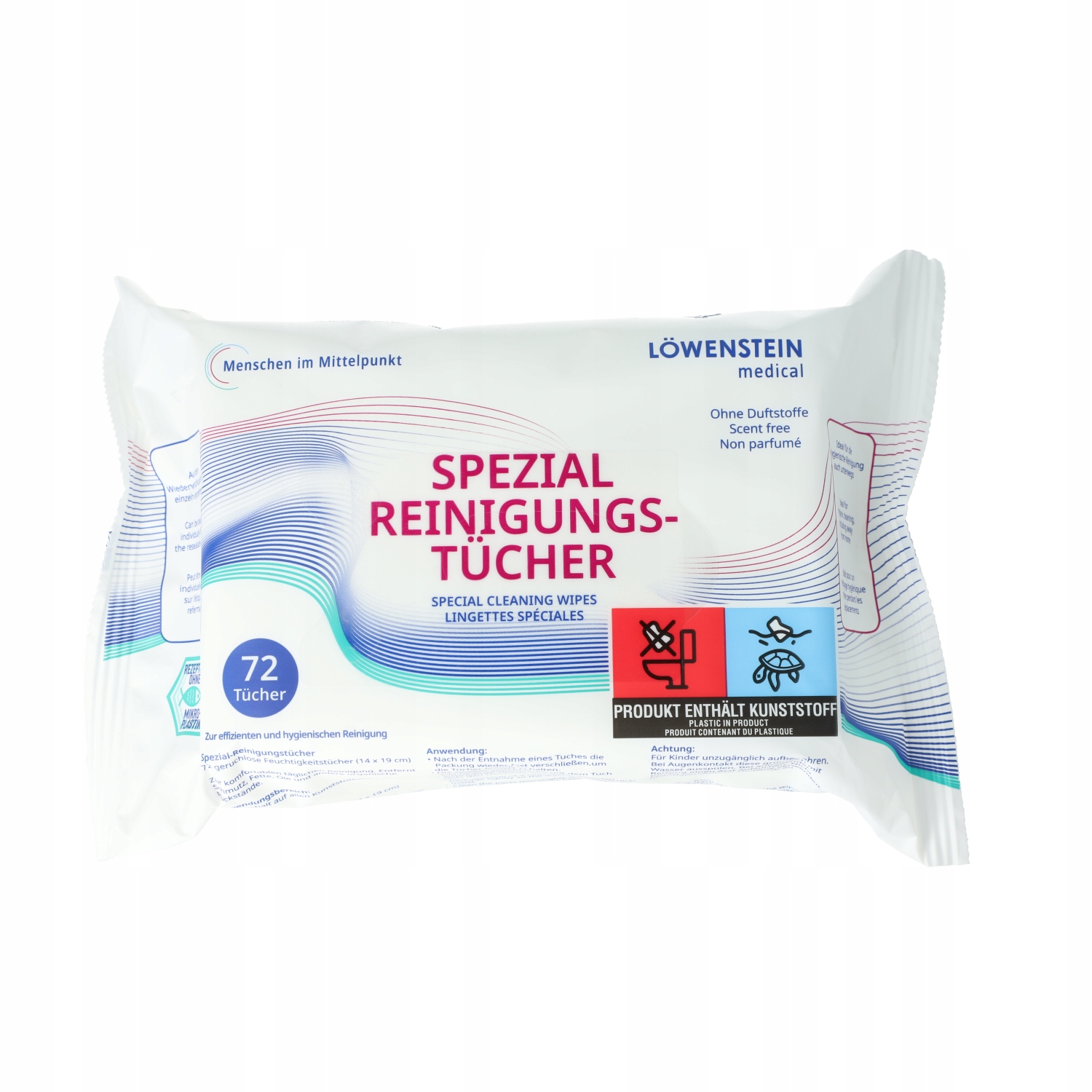 

Chusteczki do higieny maski Cpap bezwonne 72szt.