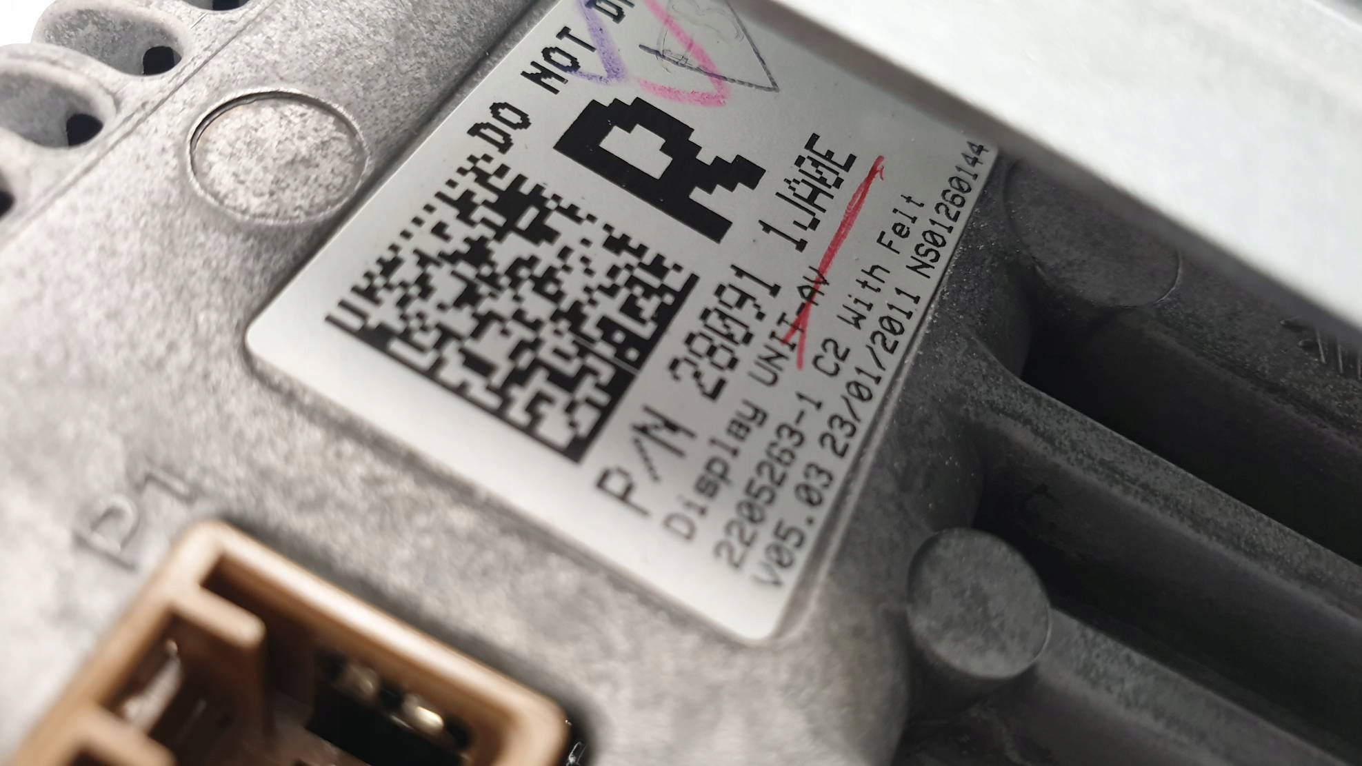 Bildschirm, PANEL 280911JA0E INFINITI FX30