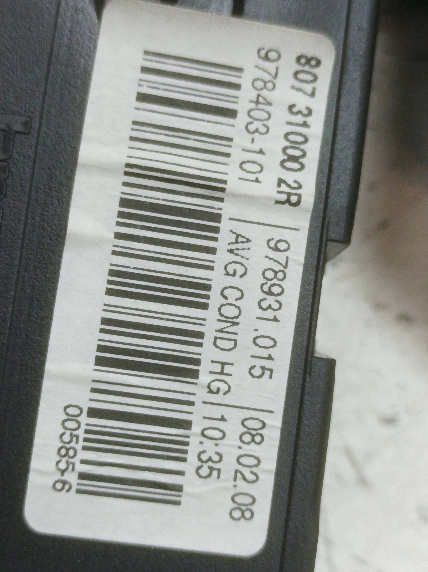 mechanism windows left front 807010002R Renault Laguna III (2007- )