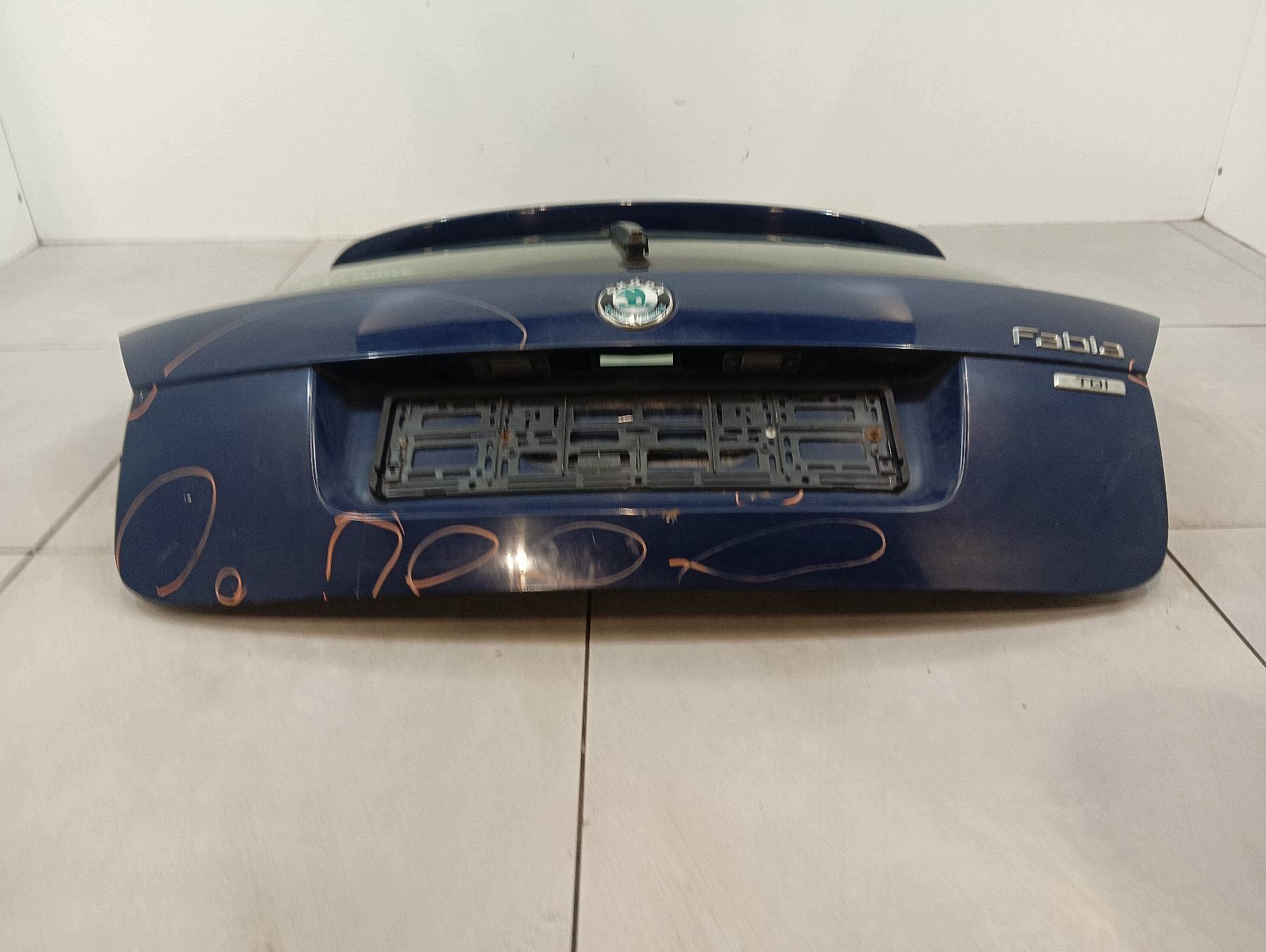 boot door 5D HB GRANATOWA Skoda Fabia II (2007-2014)