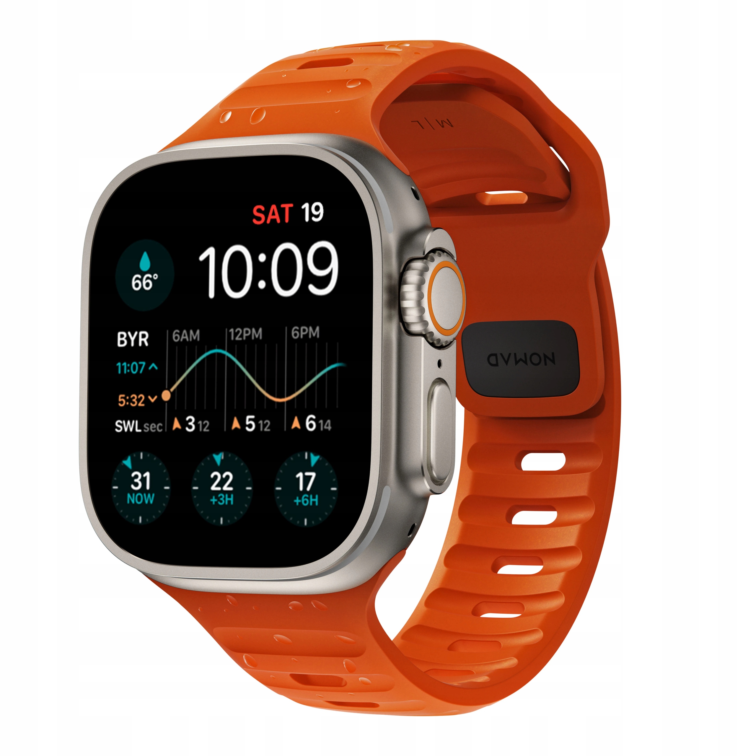 Nomad Sport Band vodotesný športový remienok Apple Watch 49/45/44/42 Kfm