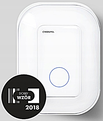 Elektryczny pojemnościowy ogrzewacz wody POC.G-10 Luna inox, nadumywalkowy