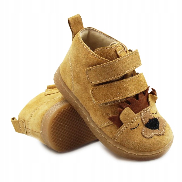 Buty Dziecięce Wiosenne Na Rzep z Lwem Mido 22