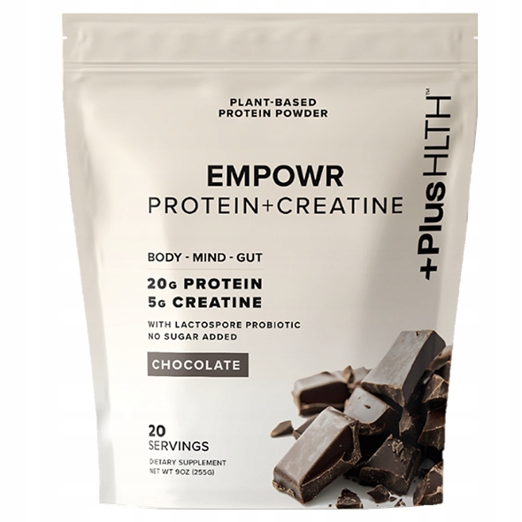Empowr Chocolate Rostlinné bílkoviny s kreatinem a probiotiky 720 g