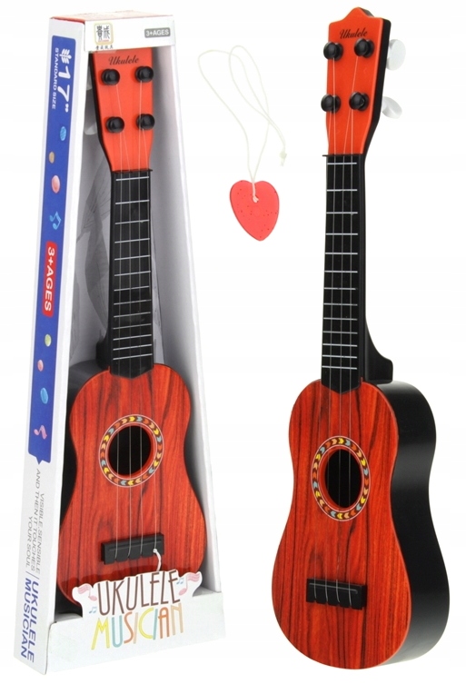 

Gitara Ukulele dla Dzieci Kostka do Gry Struny