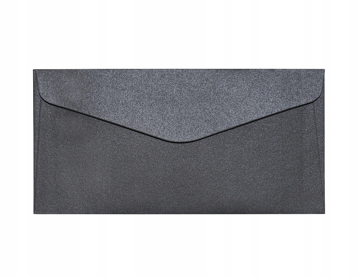 

Koperta ozdobna Pearl czarny DL 110x200mm 10szt