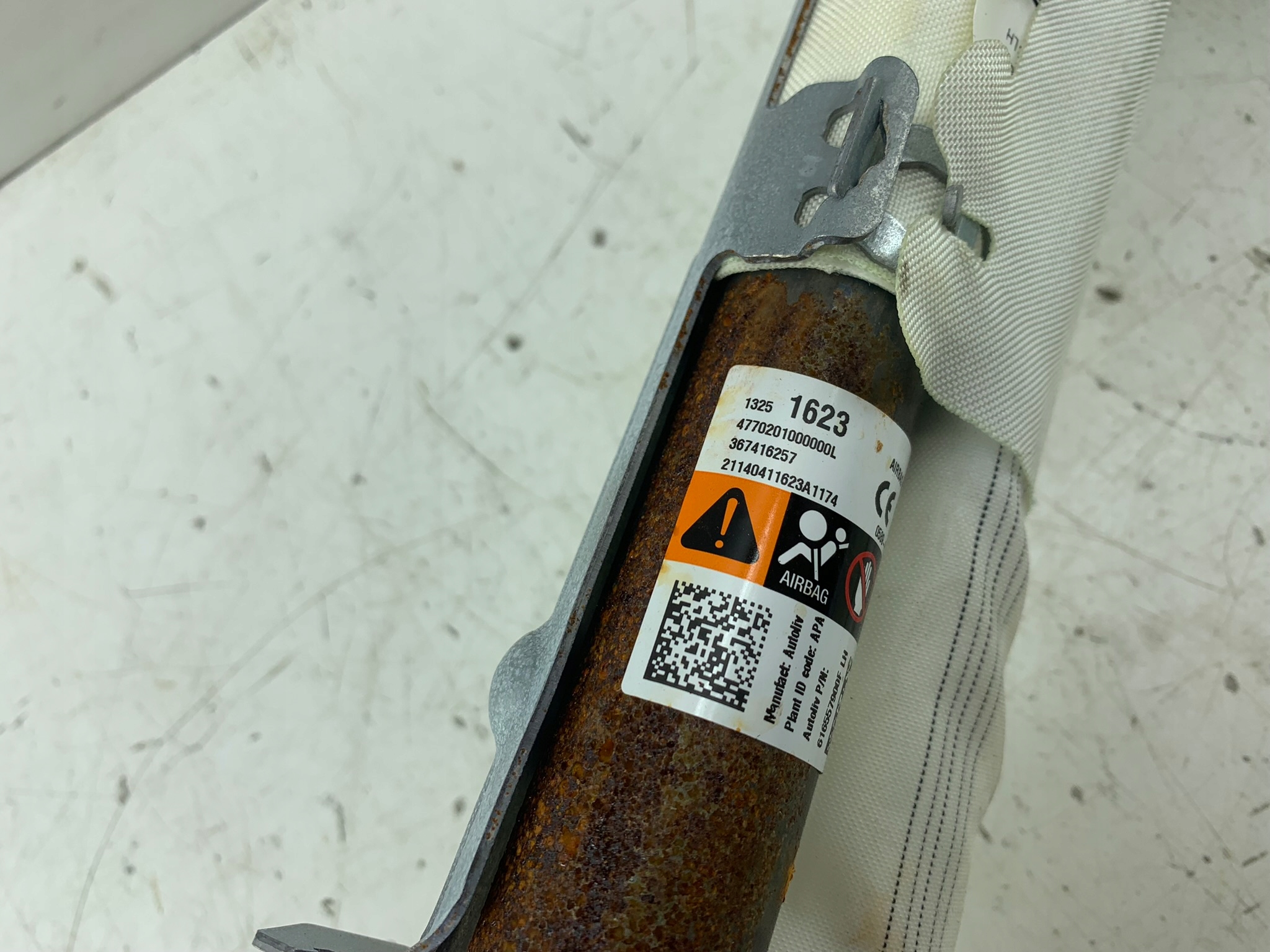 Dachvorhang Airbag links Opel Zafira C