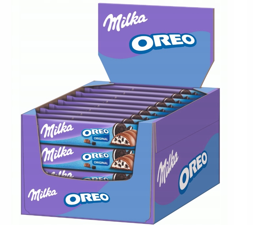 36 x Baton Milka Oreo 37 g