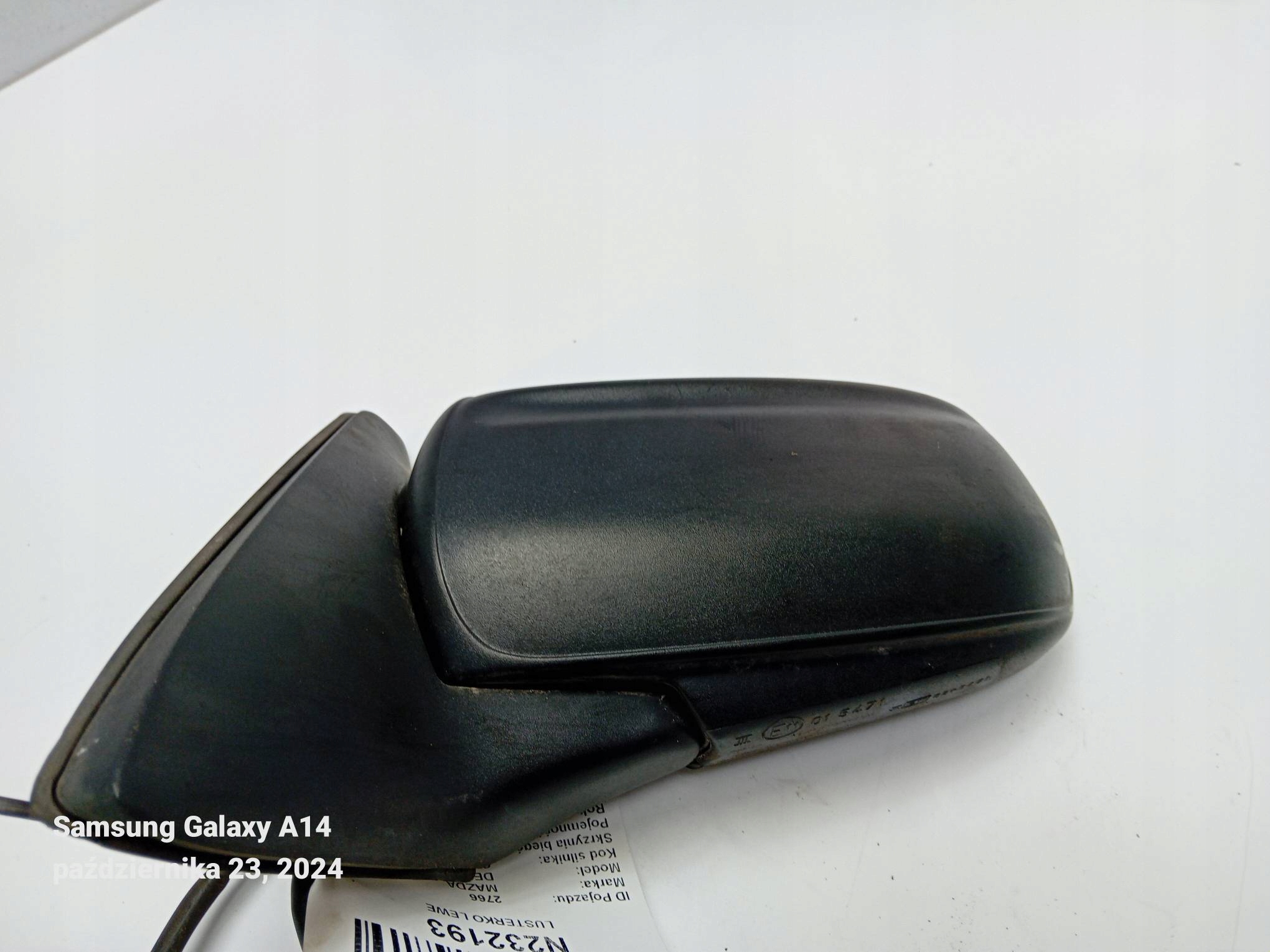 mirror left EU MAZDA DEMIO 3 PIN