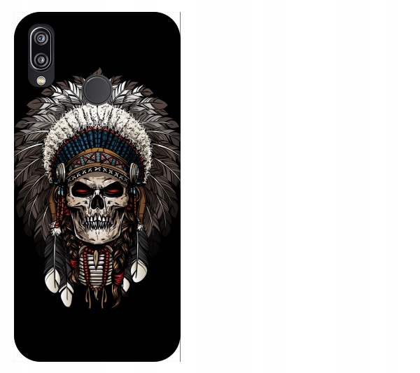 

Etui pokrowiec Huawei P20 Lite Indianin czaszka