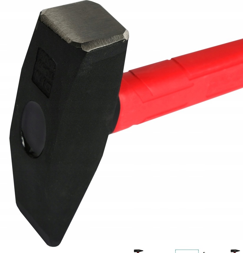SCHMITH MŁOTKI ŚLUSARSKIE FIBERGLASS 200g 800g 1000g 1500g — zestaw 4 produktów