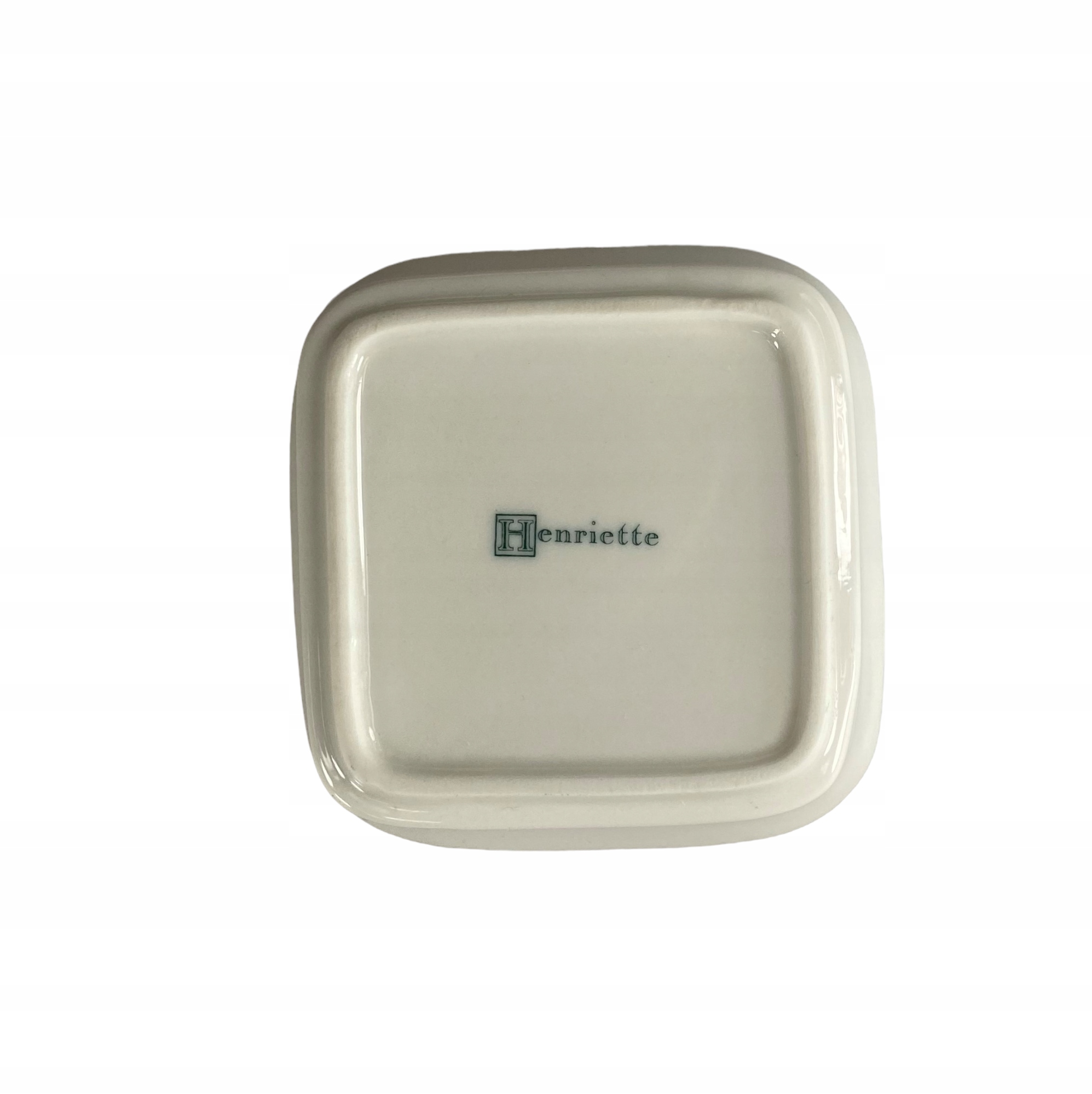 Porcelanowa dipówka, miseczka, kwadratowa, 150ml Pojemność 0.15 l