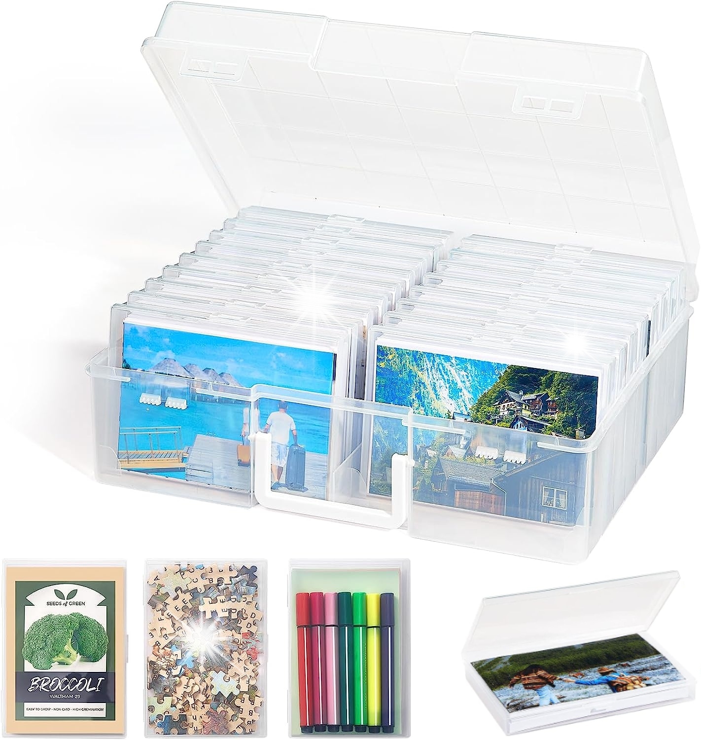 ALBUM ORGANIZER NA ZDJĘCIA POJEMNIK PUDEŁKO 1800x