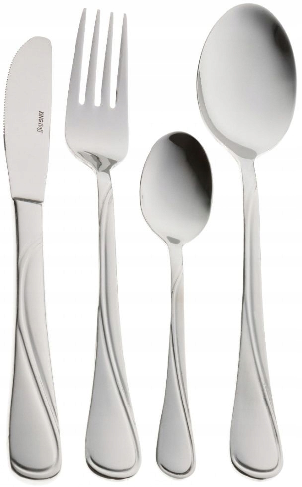 

Zestaw Komplet Sztućców 24 elementy Połysk 6 Osób