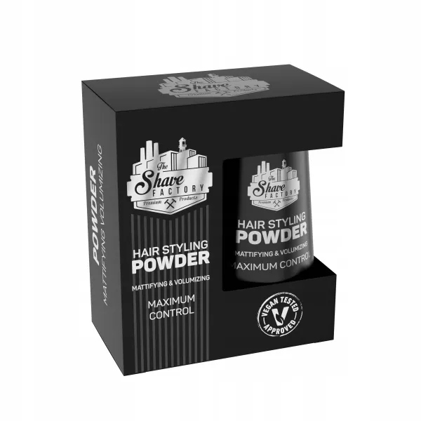 The Shave Factory Matowy Puder do stylizacji 20g