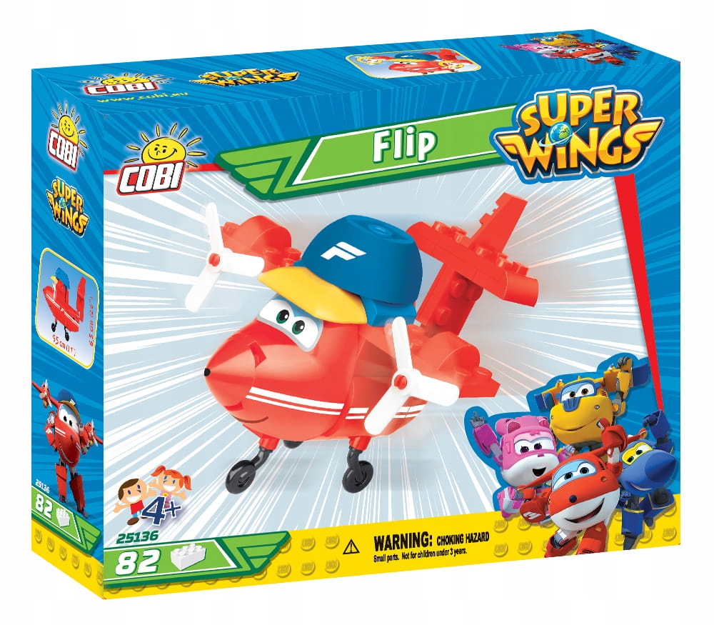 

Klocki Cobi Wings samolot Flip 25136