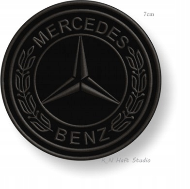 

Naszywka termo Naszywki Mercedes Benz haft 70mm