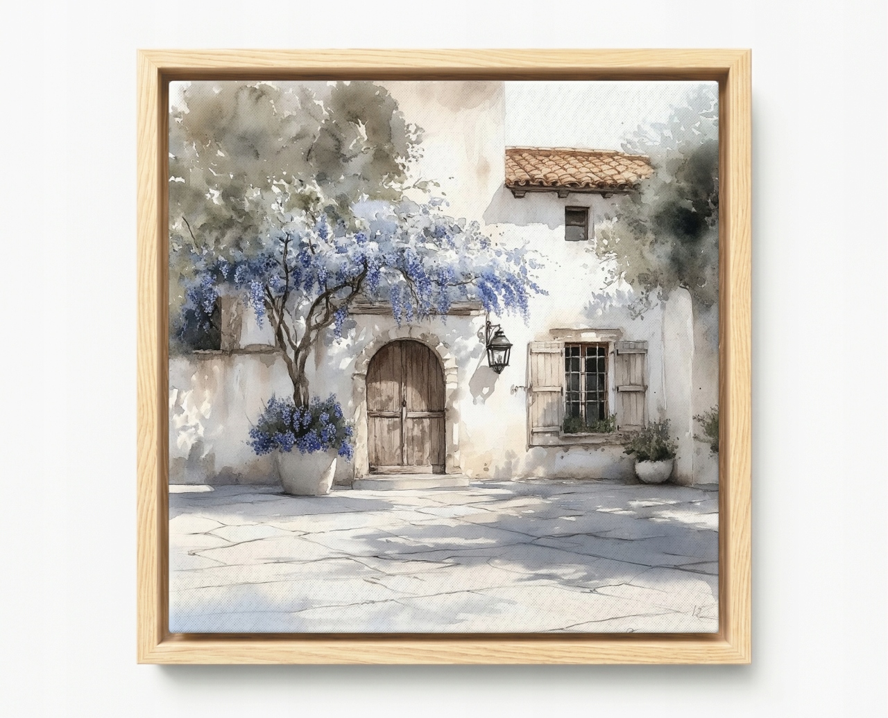 Obraz Rám Americký Box Dům Provence Kamienica Francie Vintage 50x50