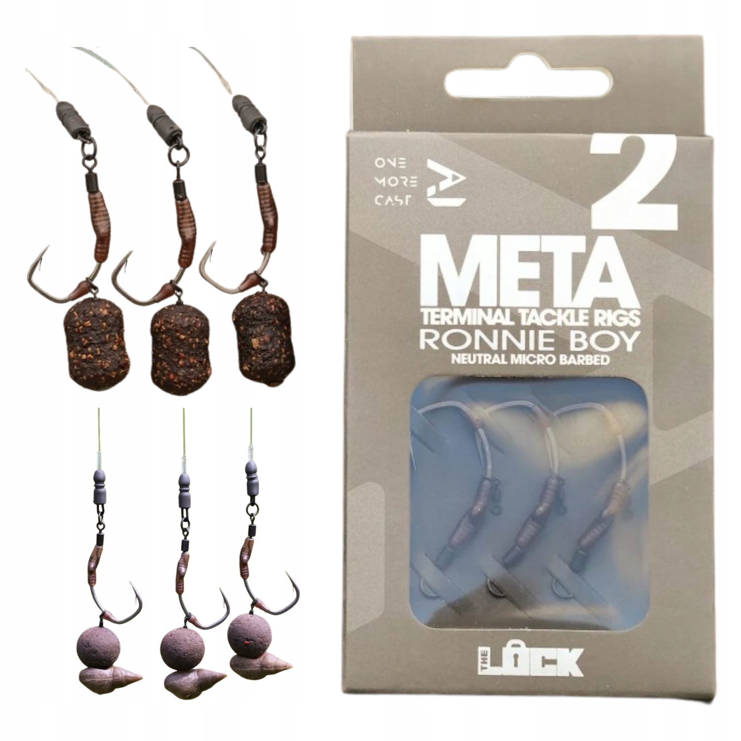 Gotowe Haczyki One More Cast Neutral Lock Hook Ronnie Boys Barbed 2