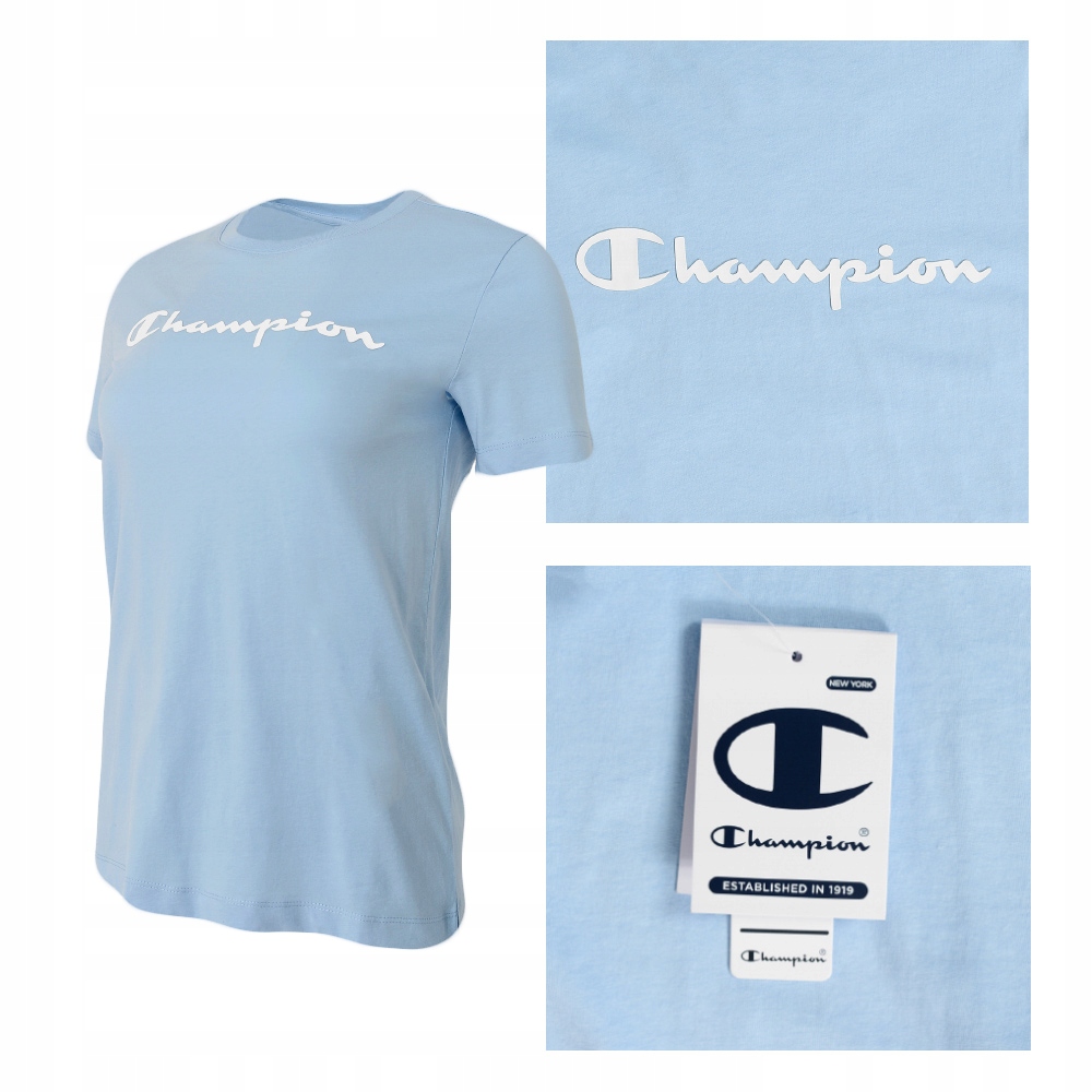 

Champion Koszulka Damska 114911 Niebieska M
