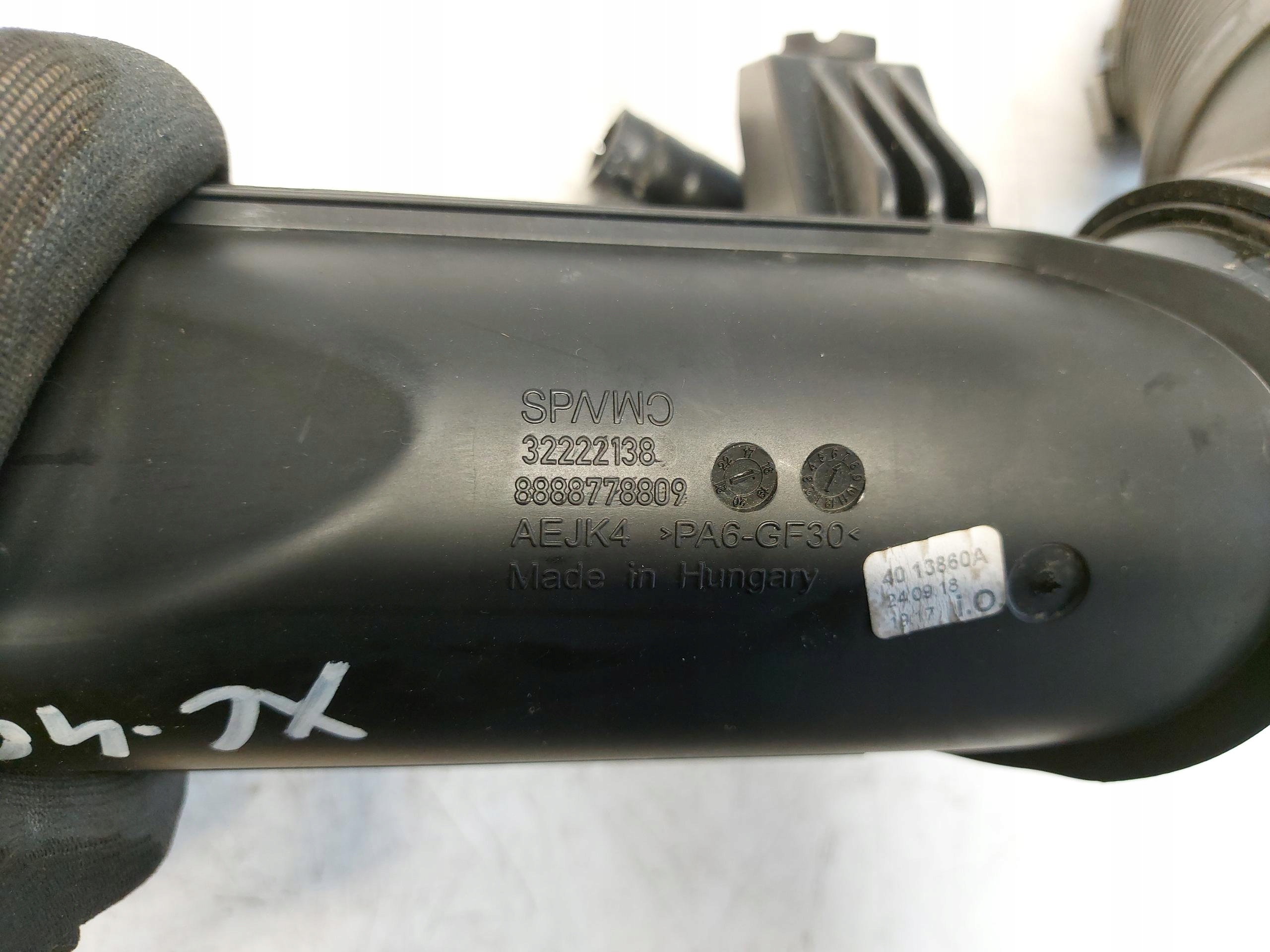 VOLVO XC40 hose wiring pipe air 32222138