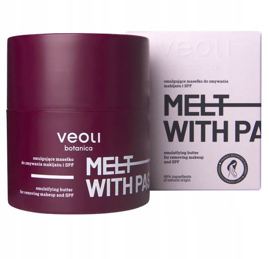 Veoli BOTANICA_Melt With Passion emulgující máslo na odličování make-upu