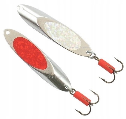 BŁYSTKA PERFEKT WHITE SILVER - SILVER / RED 15g