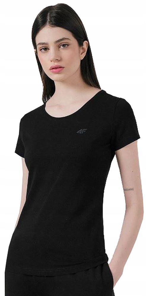 KOSZULKA 4F DAMSKA T-SHIRT ZESTAW BAWEŁNIANY KOMPLET 3PAK r.L Linia regular