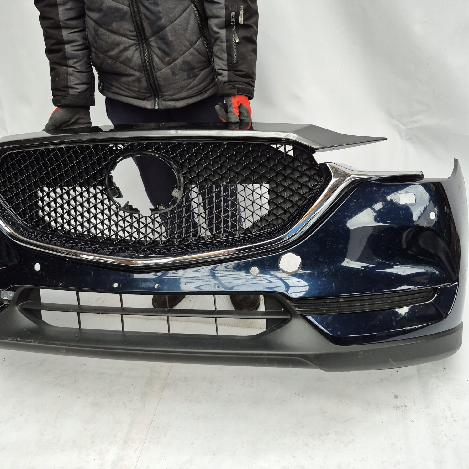 MAZDA CX-5 II 2 17-21 bumper front front washer PDC