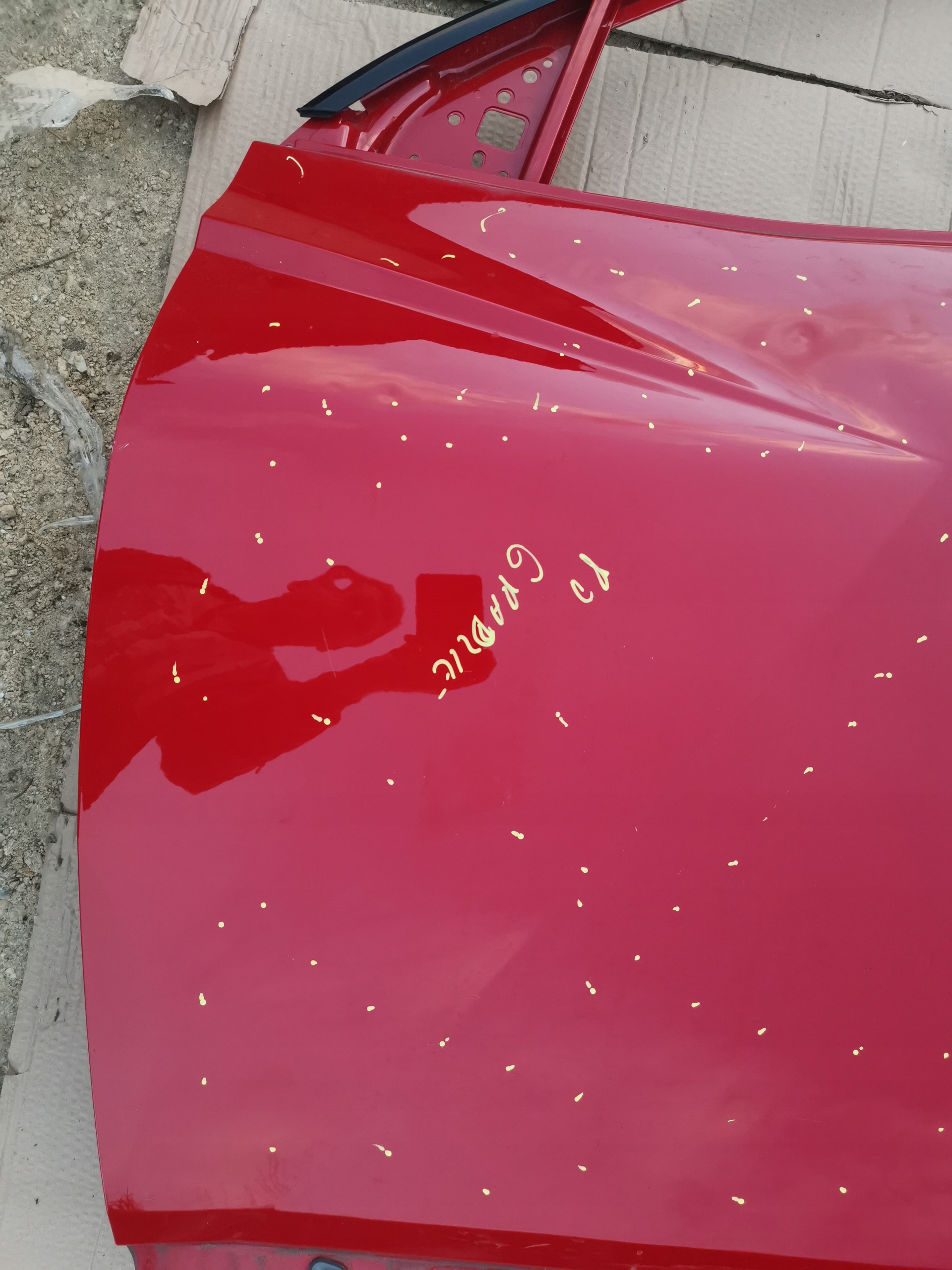 door left front HYUNDAI TUCSON IV front red