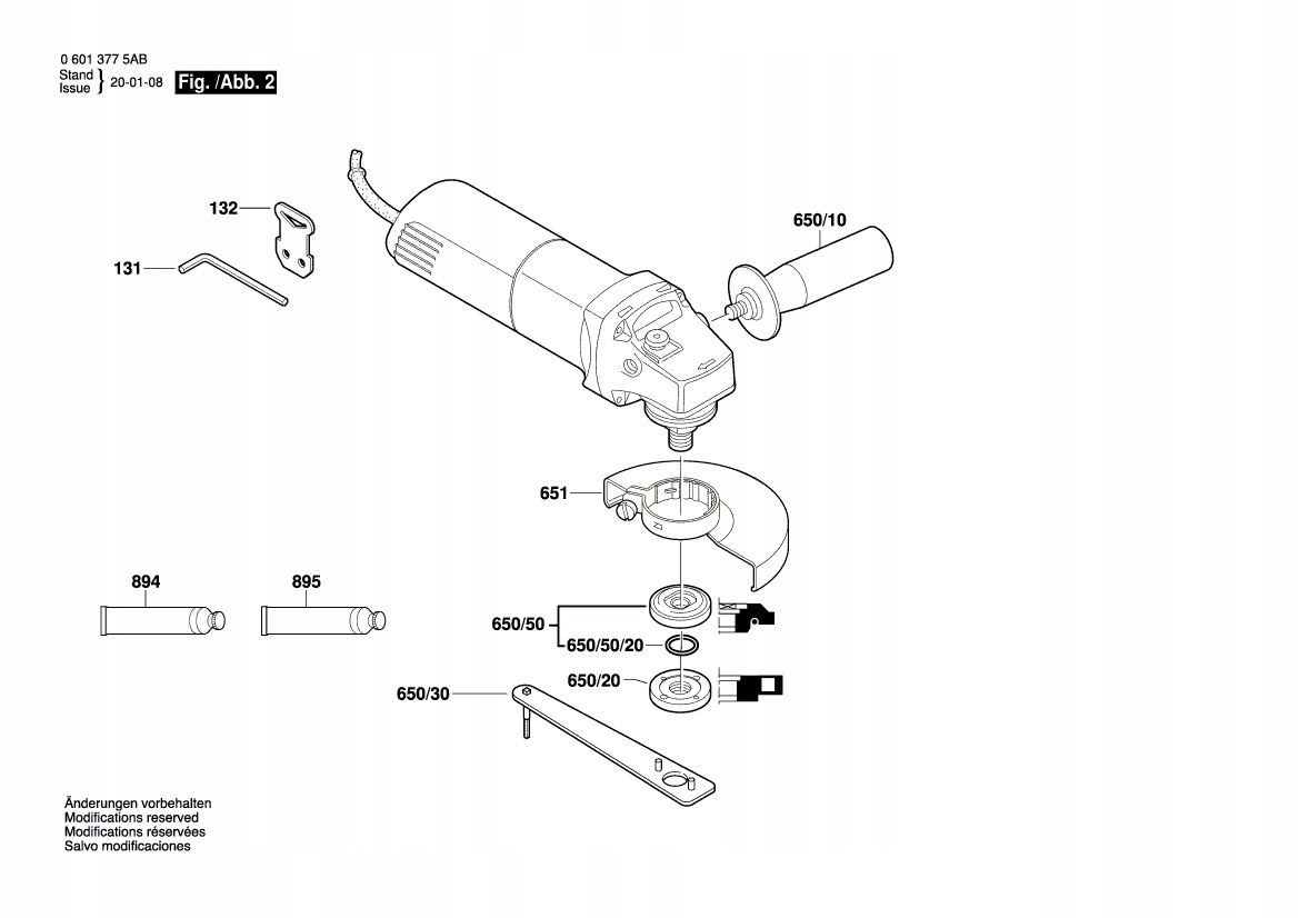 Bosch regulator prędkości do szlifierki GWS 850 CE Stan opakowania oryginalne