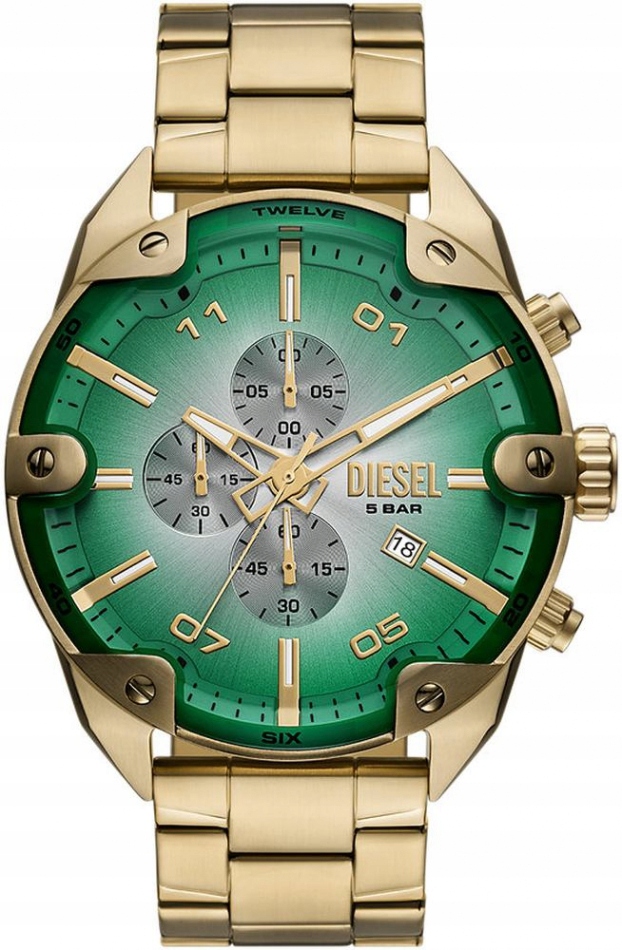 Hodinky pánské Diesel DZ4685 zelené fashion