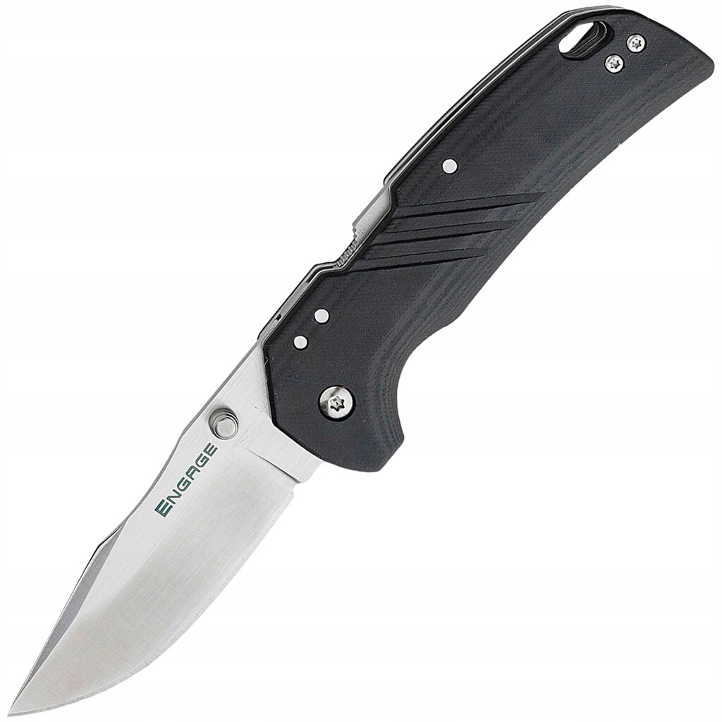 Nóż składany Edc z klipsem Cold Steel Engage S35VN Black