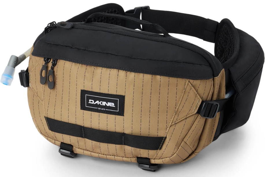 Cyklistická ledvinka Dakine Hot Laps Hip Pack 5L Coyote Morse Code