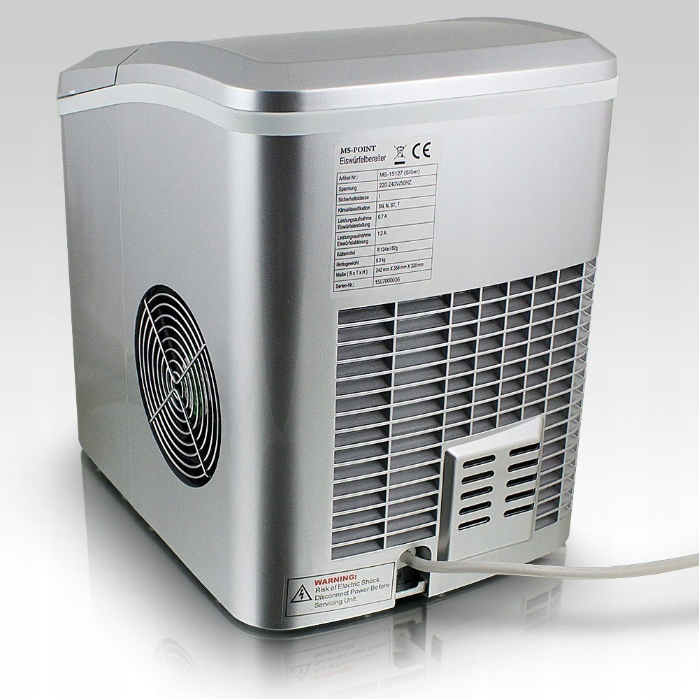 KOSTKARKA DO KOSTEK LODU LODÓW DOMOWA MASZYNKA SRE Moc 120 W