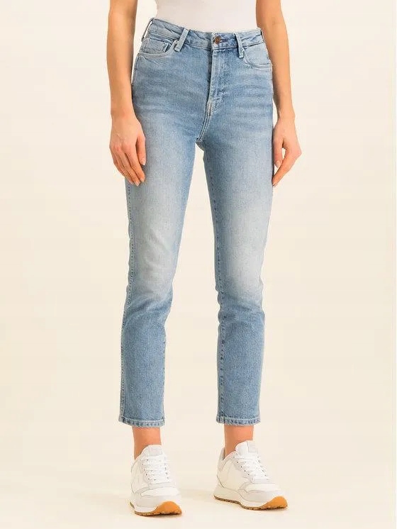 Pepe Jeans Modré 7/8 Džíny S Logem (26)