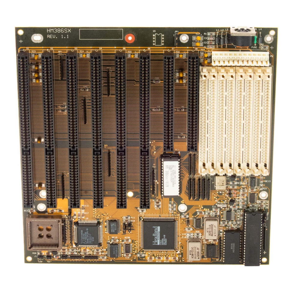 Ecs HM386SX Am386 SX/SXL-33 Simm 8x Isa Baby-AT