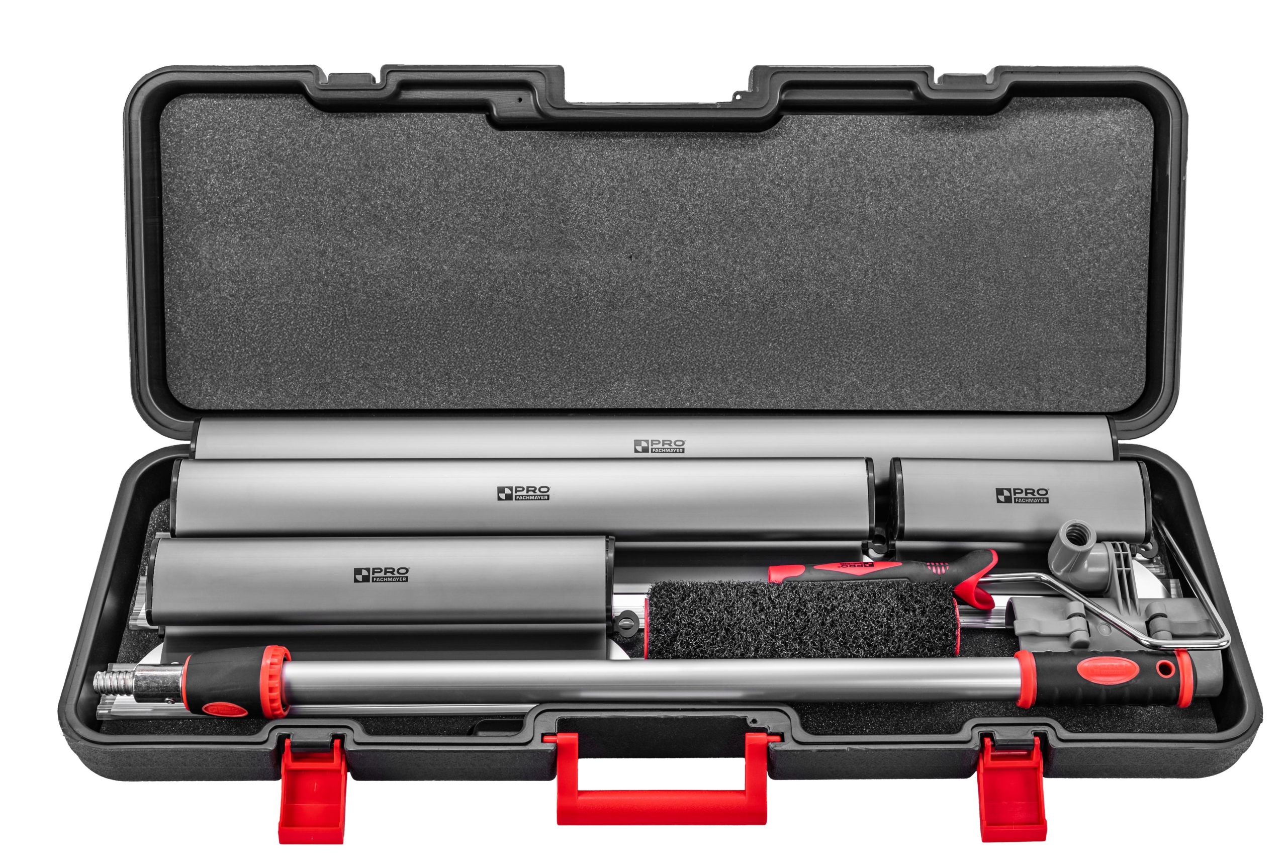 Hliníkové Špachty Na Hladenie Sada 25/40/60/80 cm Palica Valček Pro PC448