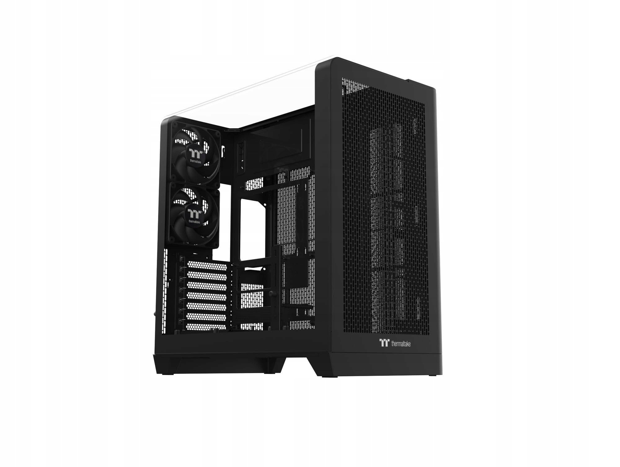 Thermaltake View 390 Air Black, Mid Tower Pc kryt, silný airflow