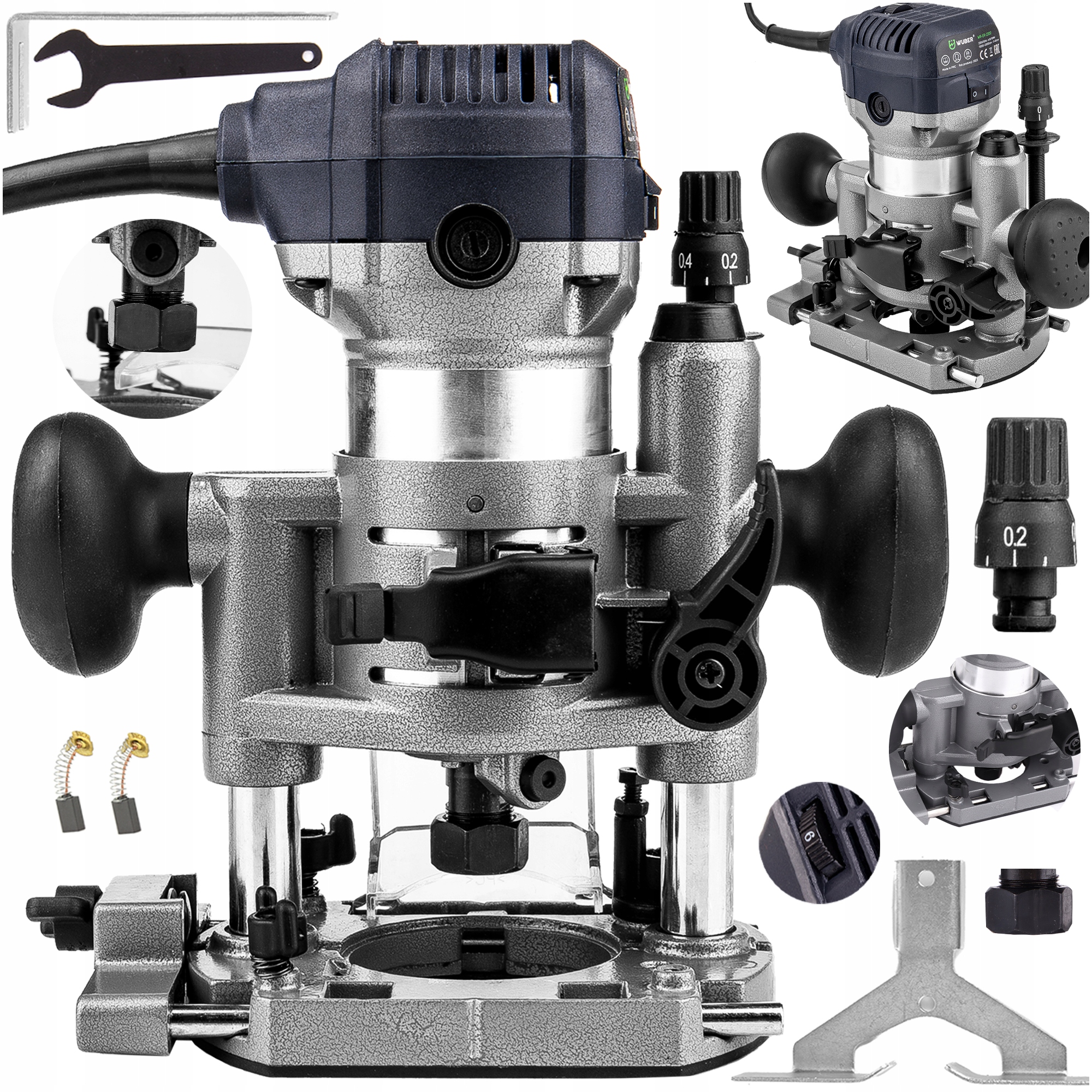 FREZARKA GÓRNOWRZECIONOWA DO DREWNA FREZ 6-10 PIONOWA REGULACJA OBROTÓW