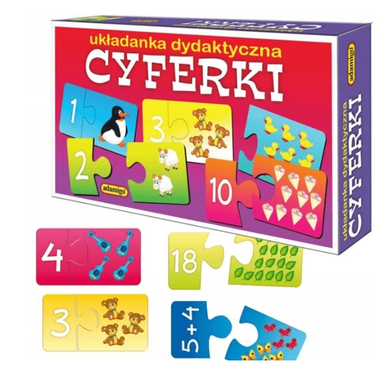 Gry Edukacyjne dla 4 Latka Nauka Cyferek i Liczb Zabawa Nauka Malucha