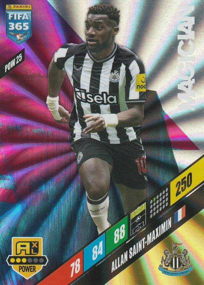 Adrenalyn XL 365 2024 POW25 Allan Saint-Maximin Panini