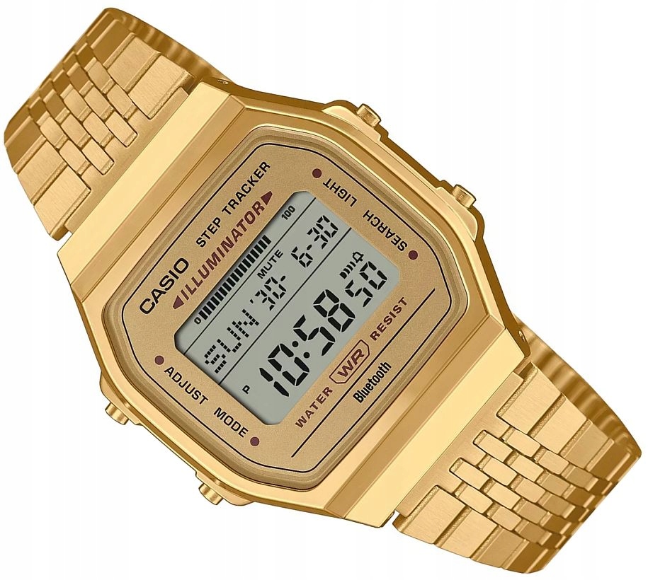 Digitální Hodinky Casio ABL-100WEG-9AEF Vintage S Krokoměrem Bluetooth Box