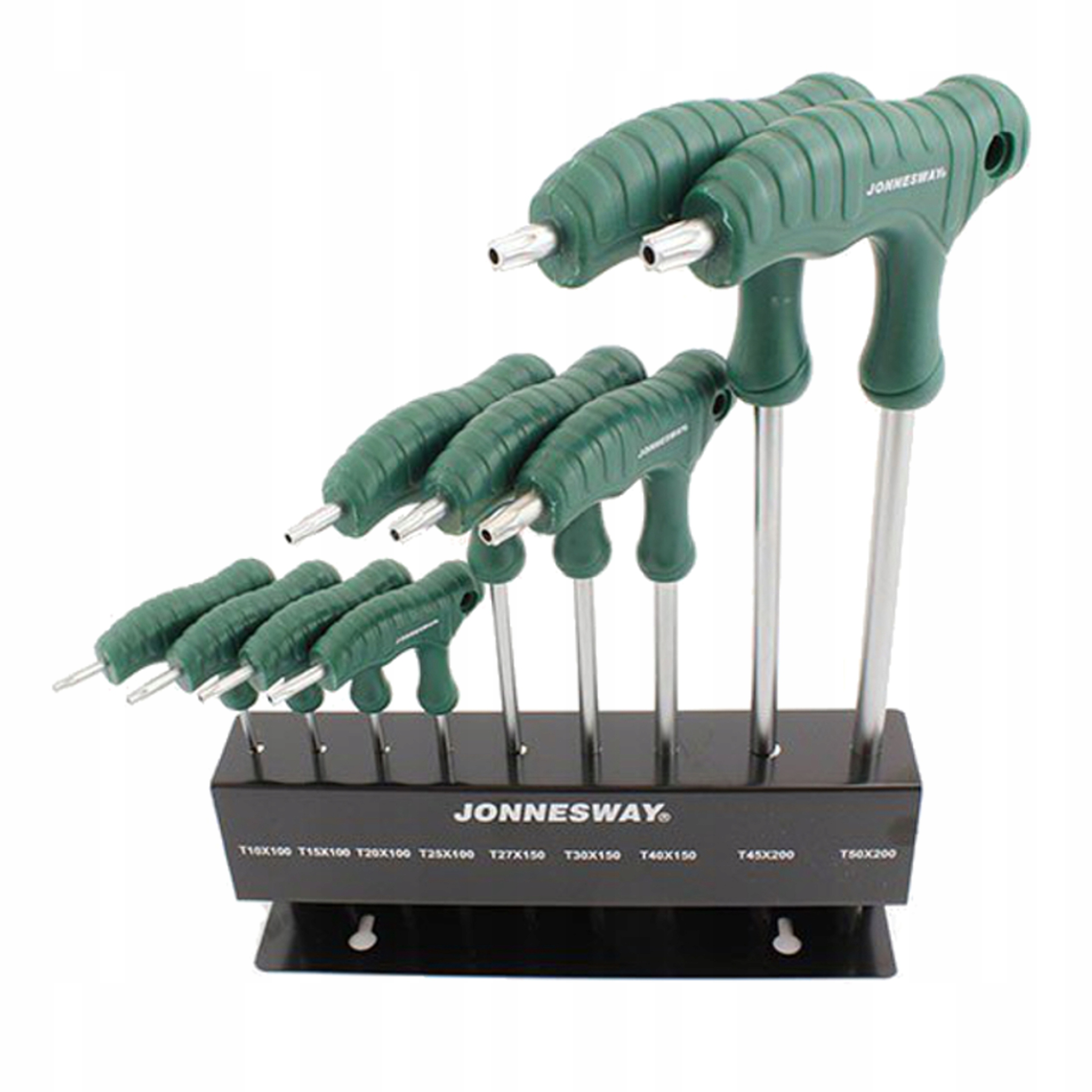 Klucze kątowe torx 9 szt T10-T50 torxy Jonnesway H10MT09S