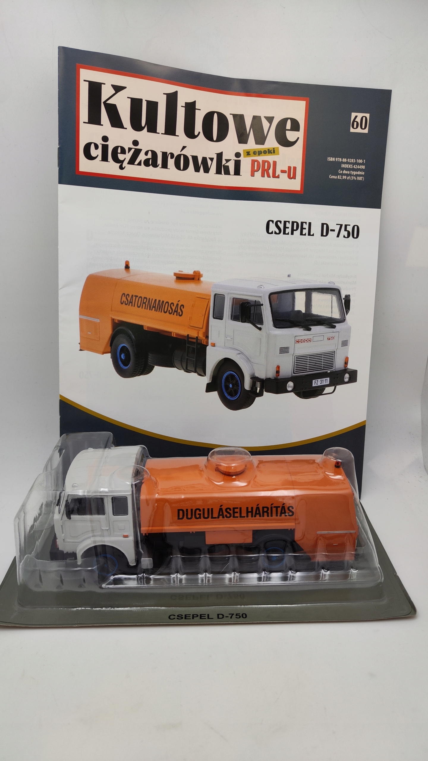 Csepel D-750 1974 Ikonické nákladní vozy Prl č.60 1:43